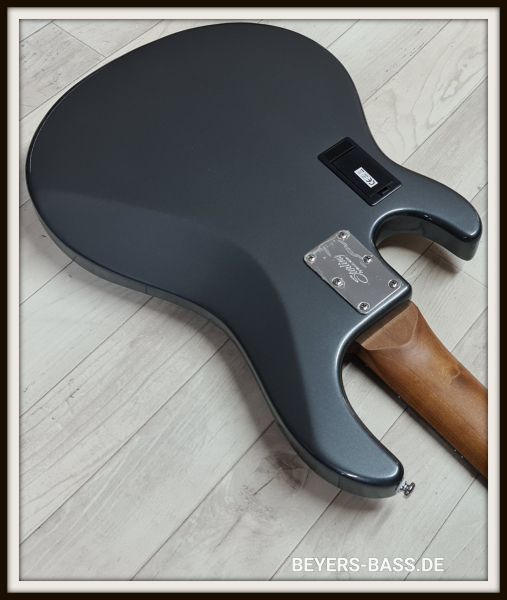 Sterling by Music Man StingRay Ray35 HH, Charcoal Frost